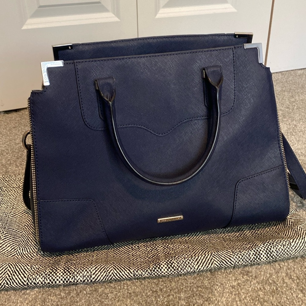 Blue Rebecca Minkoff handbag. Great shape